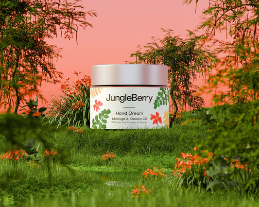 JUNGLE BERRY HAND CREAM MORINGA & KANAKA OIL 50G