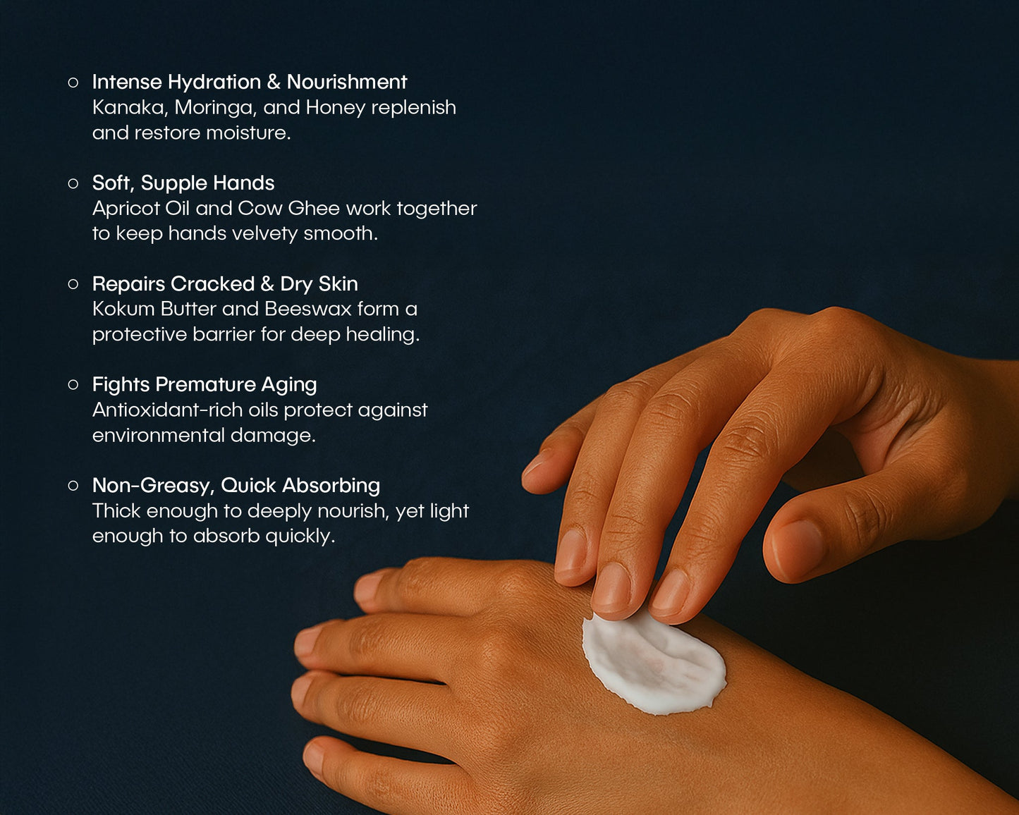 JUNGLE BERRY HAND CREAM MORINGA & KANAKA OIL 50G