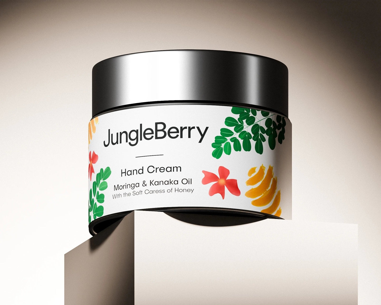 JUNGLE BERRY HAND CREAM MORINGA & KANAKA OIL 50G
