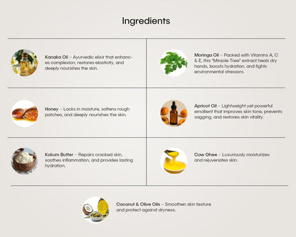 JUNGLE BERRY HAND CREAM MORINGA & KANAKA OIL 50G