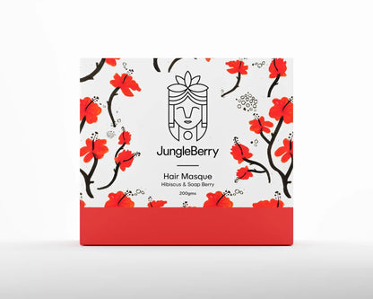 जंगल बेरी हेयर मास्क हिबिस्कस और सोप बेरी 100 ग्राम