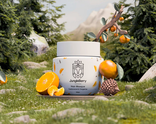 JUNGLE BERRY HAIR MASQUE CEDARWOOD & TANGERINE 100 GM