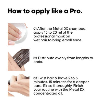 LOREAL PROFESSIONAL METAL DX MASQUE 196 GM