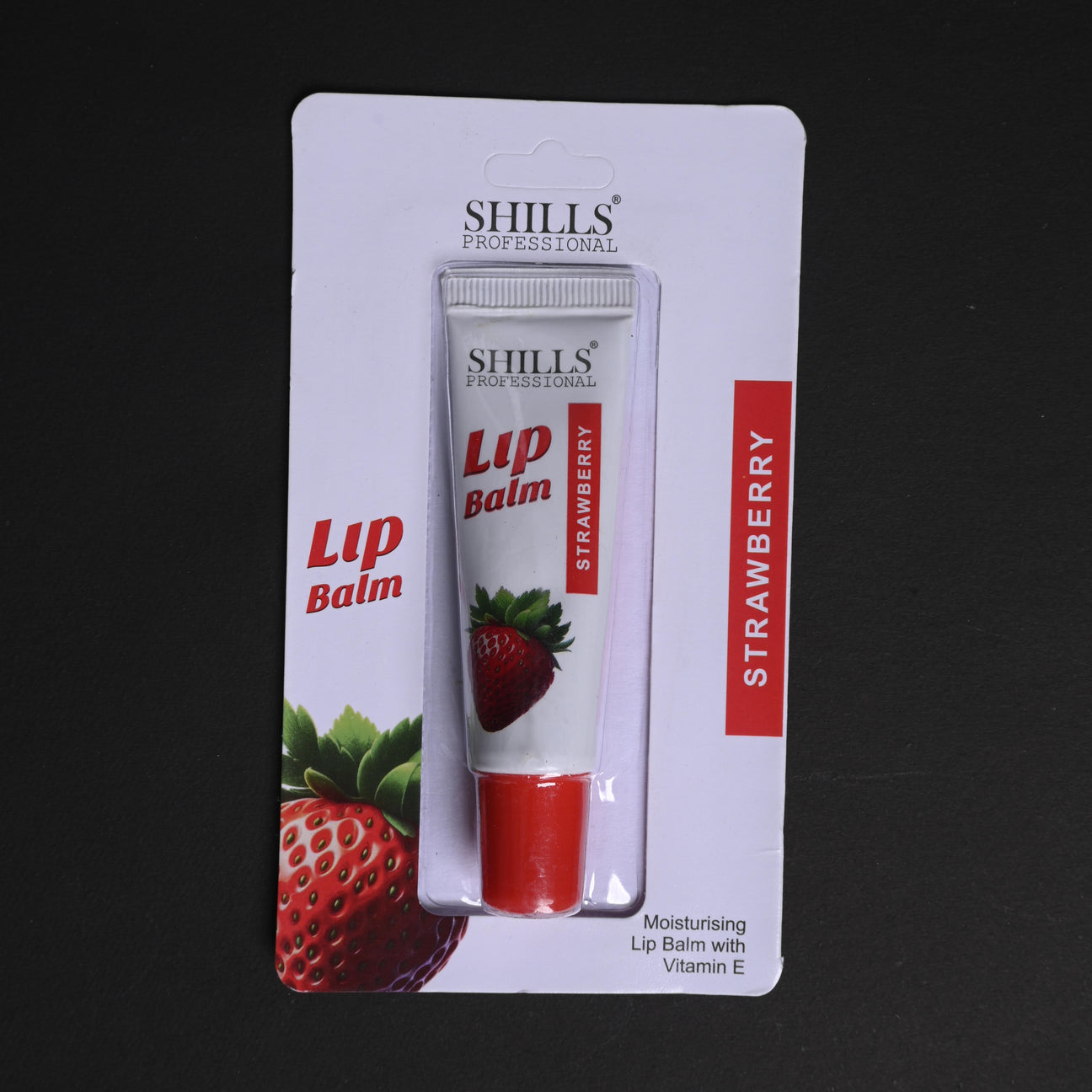 SHILLS LIP BALM STRAWBERRY TUBE 10 GM