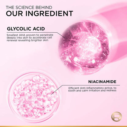 LOREAL GLYCOLIC-BRIGHT GLOWING DAILY CLEANSER FOAM 50ML