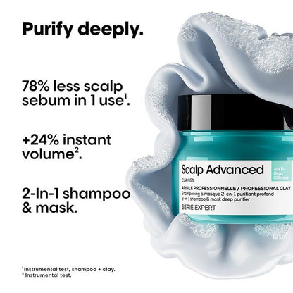 LOREAL PROFESSIONAL SCALP ADVANCED MASQUE 250 ML (R)