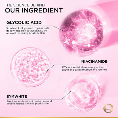 LOREAL GLYCOLIC-BRIGHT GLOWING CREAM NIGHT 15ML