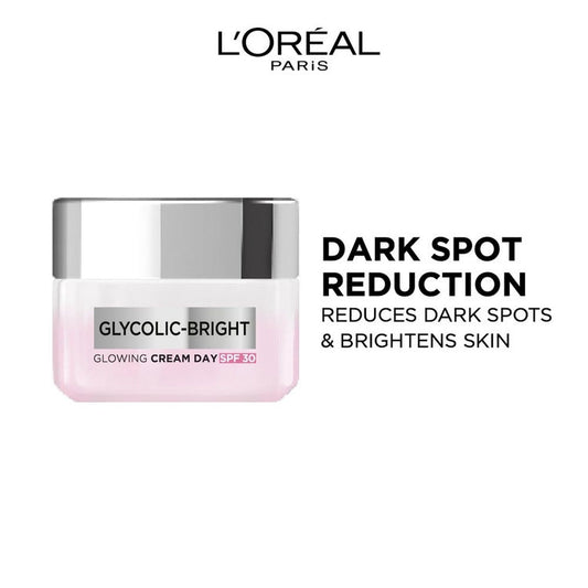 LOREAL GLYCOLIC-BRIGHT GLOWING CREAM DAY SPF 17 50ML