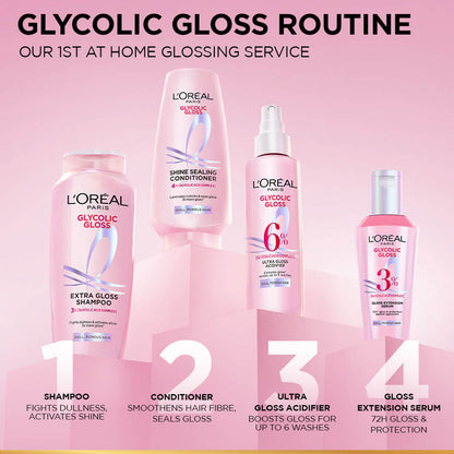 LOREAL GLYCOLIC GLOSS SHINE SEALING CONDITIONER 175ML