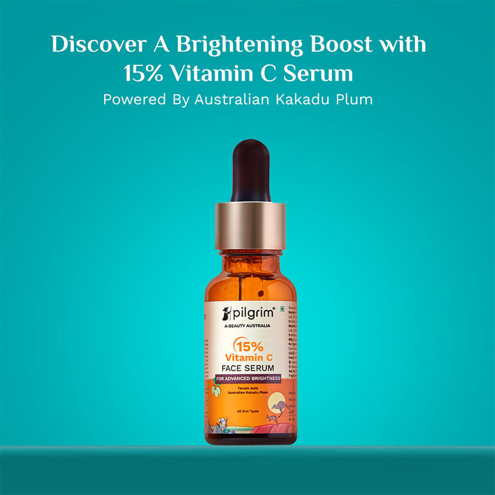 PILGRIM 15% VITAMIN C FACE SERUM 20ML