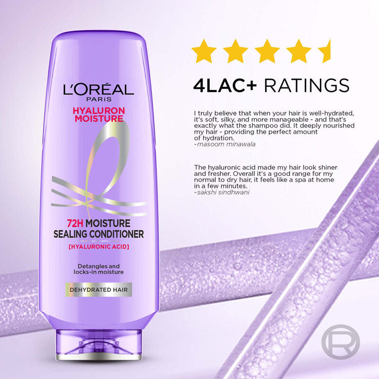 LOREAL HYALURON MOISTURE 72H MOISTURE SEALING CONDITIONER 175ML