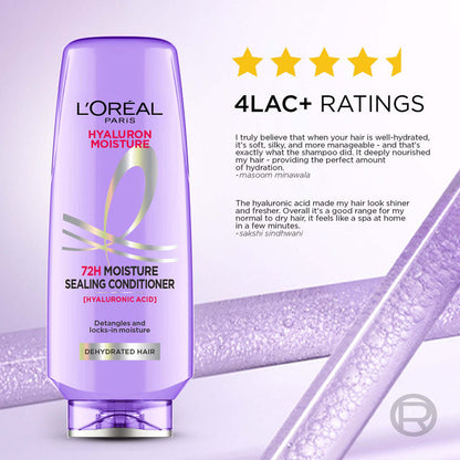 LOREAL HYALURON MOISTURE 72H MOISTURE SEALING CONDITIONER 175ML