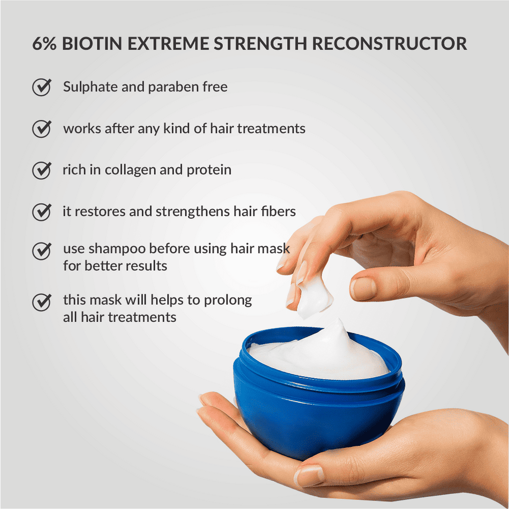 BEAUTY GARAGE HAIR MASK BOTOLISS 6% BIOTIN 200ML