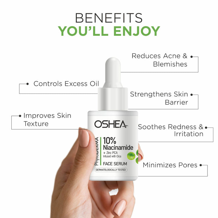 OSHEA PHYTO DERMA 10% NIACINAMIDE FACE SERUM 30ML