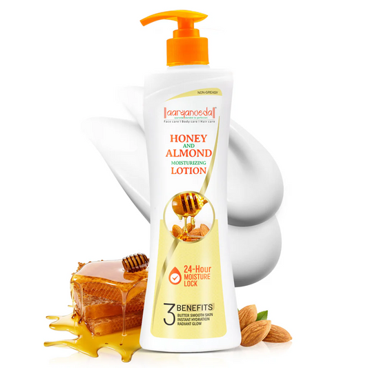 AARYANVEDA HONEY & ALMOND MOISTURIZING  LOTION 180 ML