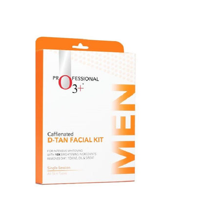 O3 CAFFEINATED D-TAN FACIAL KIT MENS 4*10G