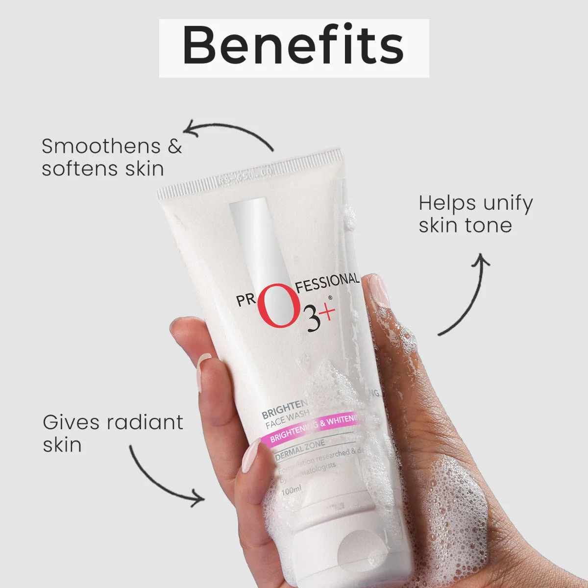 O3 FACEWASH BRIGHTENING & WHITENING 50 GM