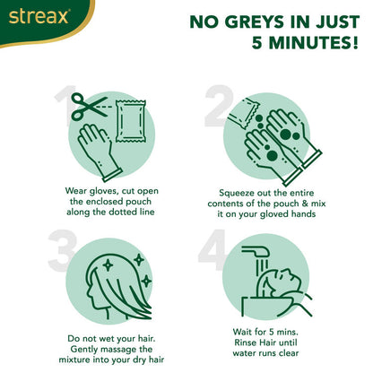 STREAX SHAMPOO COLOR 3 DARK BROWN