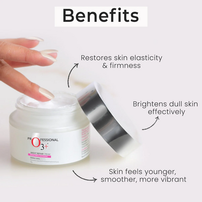 O3 WHITENING NIGHT CREAM 50 G