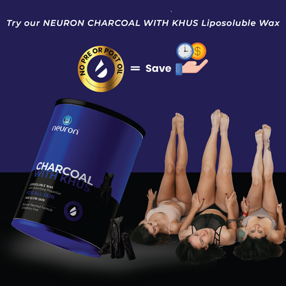 NEURON LIPOSOLUBLE WAX CHARCOAL WITH KHUS 800ML