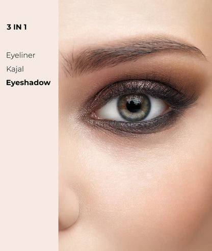 कलरबार काजल जस्ट स्मोकी 001 जस्ट ब्लैक 1.2 ग्राम