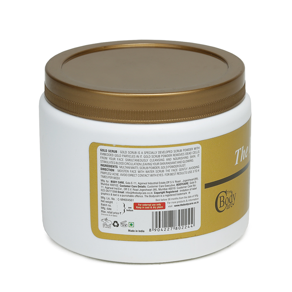 THE BODY CARE GOLD SCRUB 80 GRM