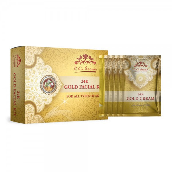 R.K.AROMA FACIAL KIT GOLD 3+12 ML