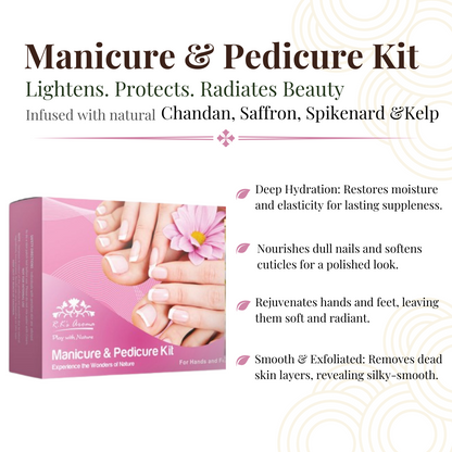 R.K.AROMA MANICURE & PEDICURE KIT