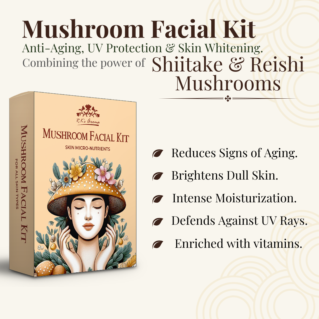 R.K.AROMA MUSHROOM FACIAL KIT 30G