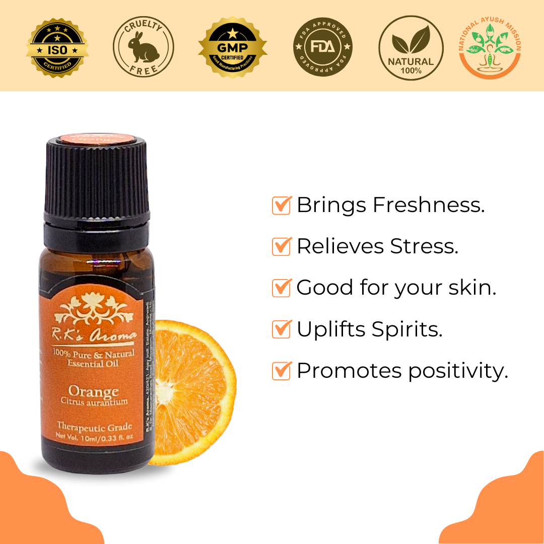 R.K.AROMA OIL ORANGE 10 ML