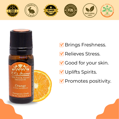 R.K.AROMA OIL ORANGE 10 ML