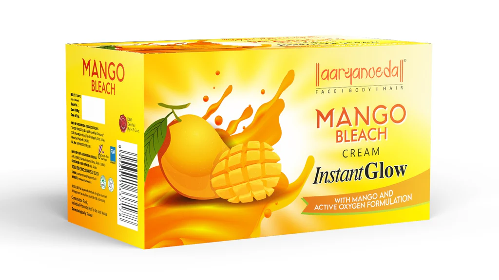 ARYANVEDA MANGO BLEACH CREAM 276GM