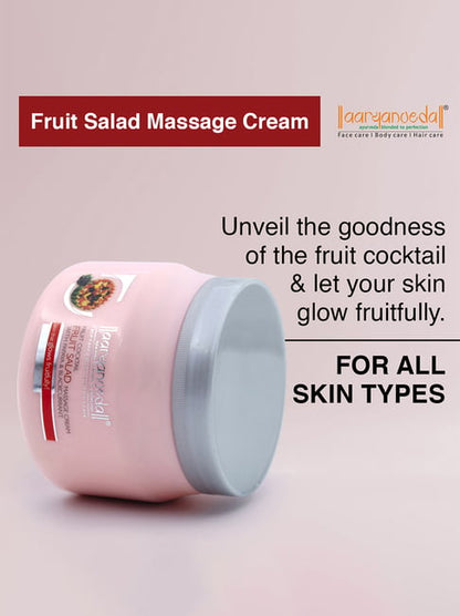 ARYANVEDA FRUIT SALAD MASSAGE CREAM 400GM