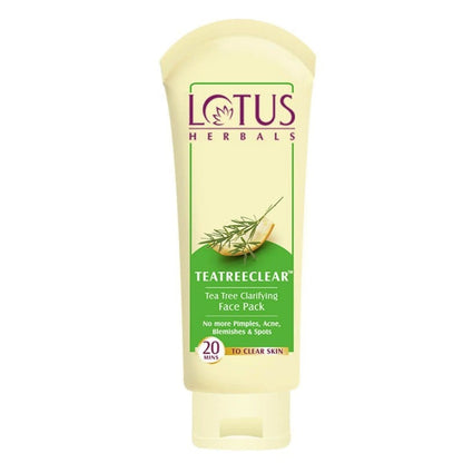 LOTUS HERBALS FACEPACK TEATREECLEAR 60 GRM