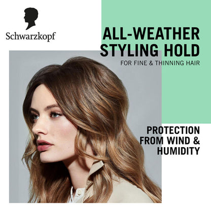 SCHWARZKOPF TAFT VOLUME HAIR SPRAY 5 250ML