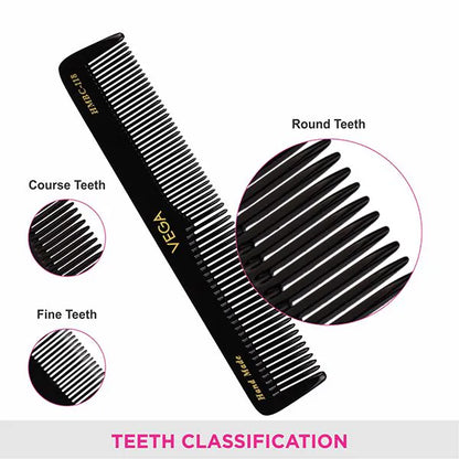 VEGA HANDMADE BLACK HAIR COMB HMBC 119