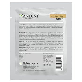 NANDINI PEEL OF MASK GOLD