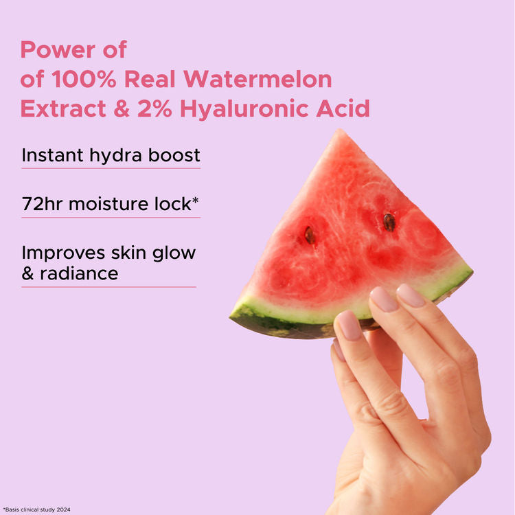 PURE SENSE WATERMELON BRUST GLOW FACE SERUM 2% HYALURONIC ACID 10ML