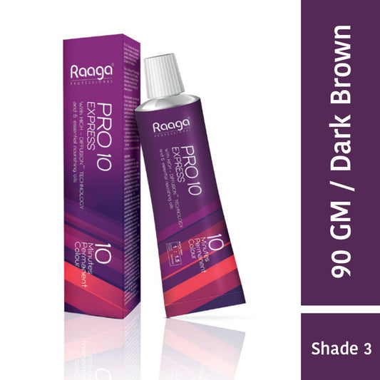 RAAGA 10 MIN COLOUR 3 DARK BROWN 90 G