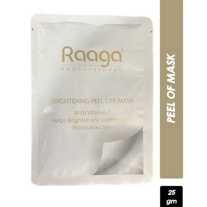 RAAGA BRIGHTENING PEEL OFF MASK 5 PC