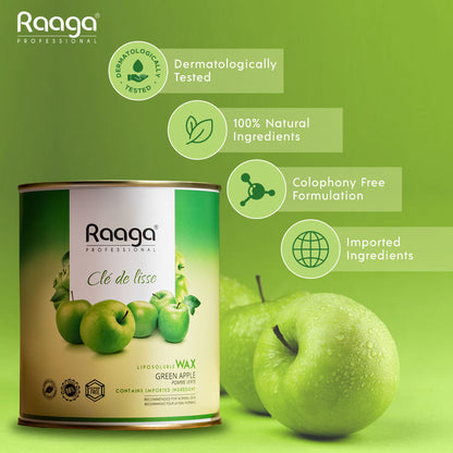 RAAGA WAX GREEN APPLE 800 ML