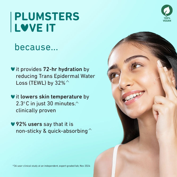 प्लम सीका और हया-बीटेन वेगन म्यूसिन एसेंस 100 एमएल