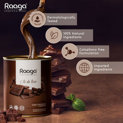 RAAGA WAX DARK CHOCOLATE 800 ML