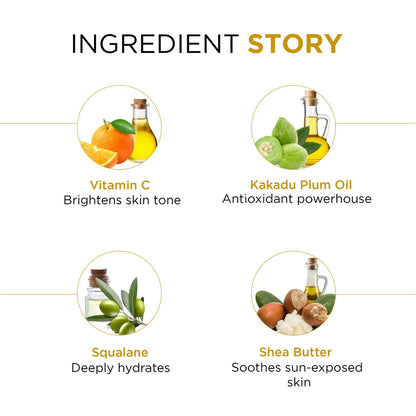 OSHEA VITAMIN-C & KAKADU PLUM INVISIBLE SUNSCREEN SPF 50 PA+++ 50ML