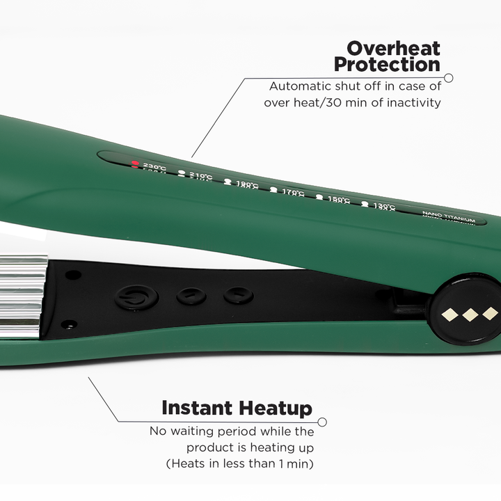 IKONIC PROFESSIONAL HAIR CRIMPER PRO TITANIUM 40MM