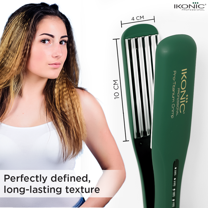 IKONIC PROFESSIONAL HAIR CRIMPER PRO TITANIUM 40MM