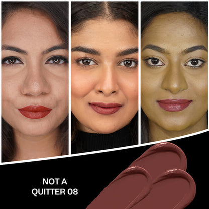 FACES LIPSTICK COMFY MATTE CREME 08 NOT A QUITTER 4.2G