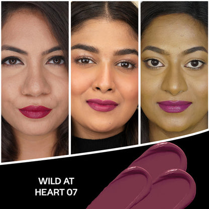 FACES LIPSTICK COMFY MATTE CREME 07 WILD AT HEART 4.2G