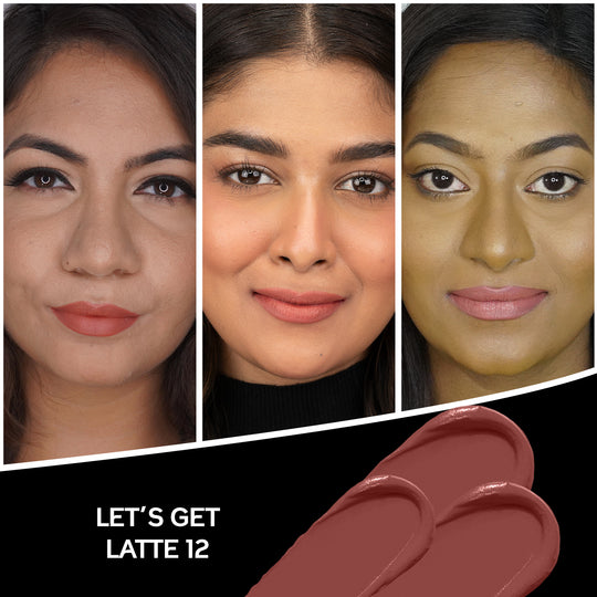 FACES LIPSTICK COMFY MATTE CREME 12 LETS GET LATTE 4.2G