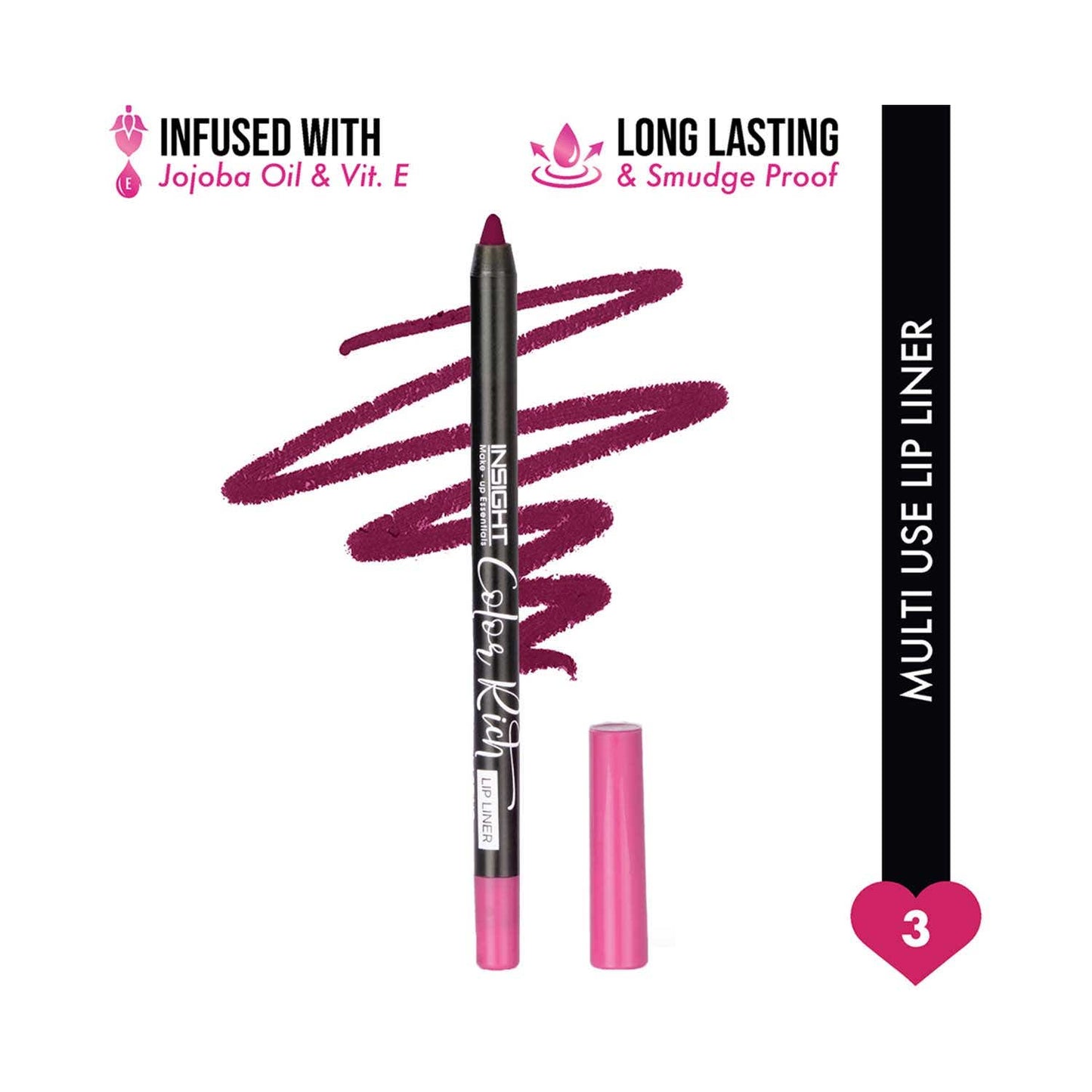 Insight Cosmetics Color Rich Lip Liner Bite of Plum